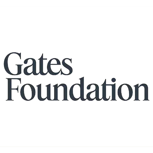 The logo for Gates Foundation